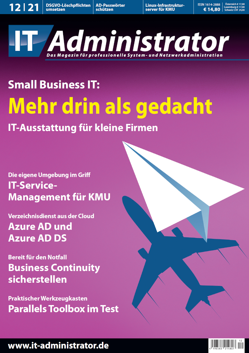 Ausgabe Dezember 2021 Small Business IT