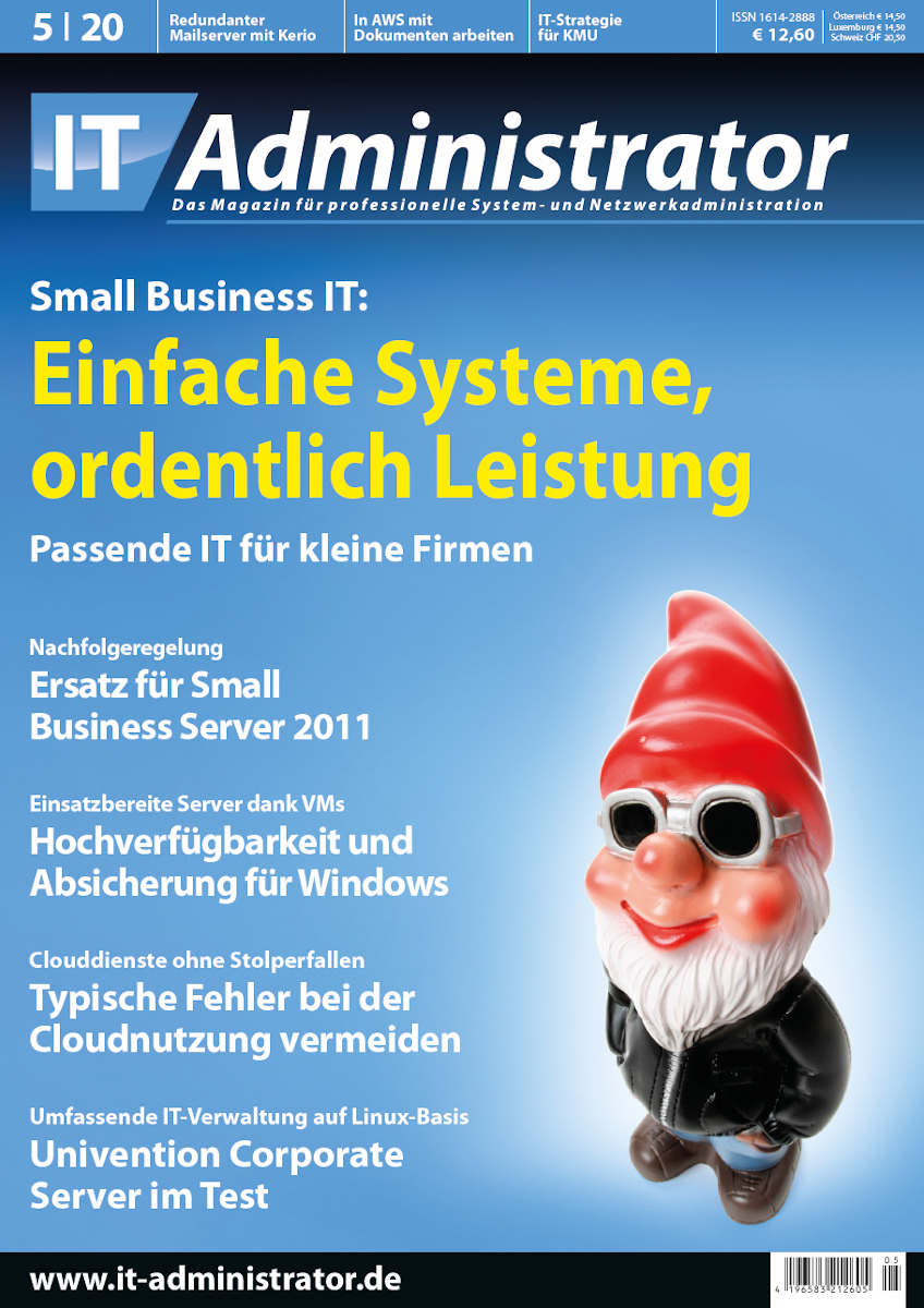 Ausgabe Mai 2020 Small Business IT