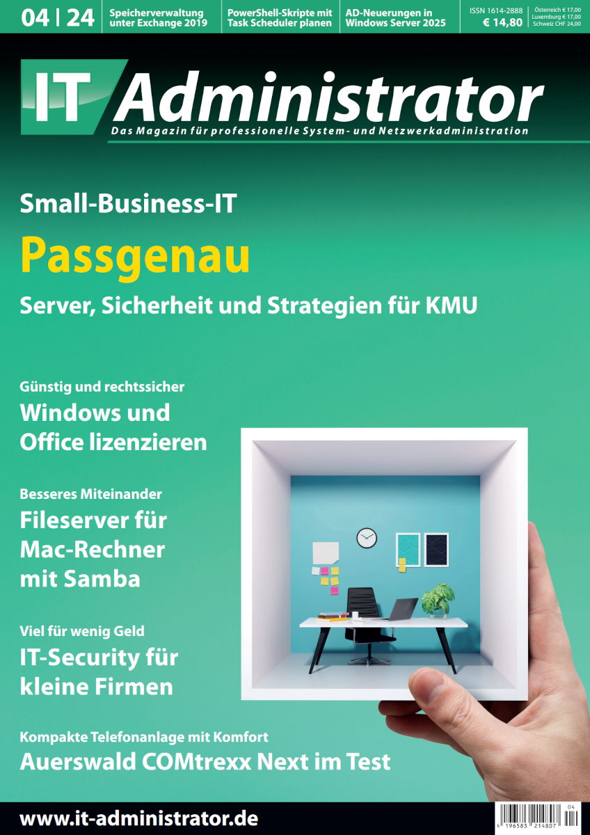 Ausgabe April 2024 Small-Business-IT