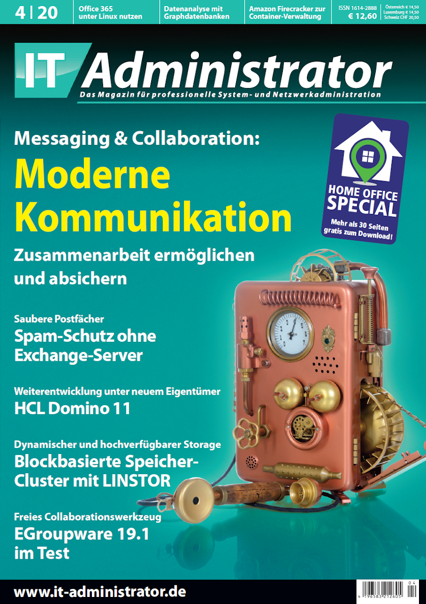 Ausgabe April 2020 Messaging & Collaboration