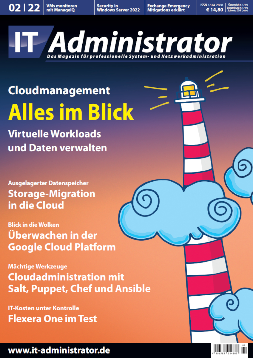 Ausgabe Februar 2022 Cloudmanagement